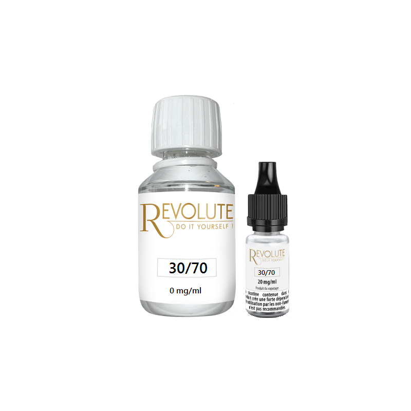 Booster nicotine Revolute, booster de nicotine 30/70 PG/VG