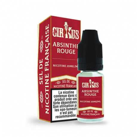 Absinthe rouge sel de nicotine - Cirkus