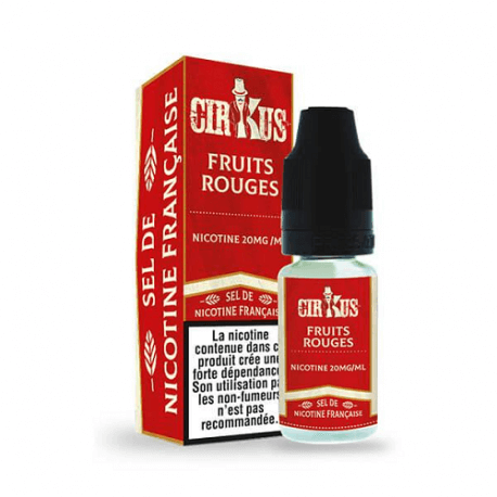 Fruits rouges sel de nicotine - Cirkus