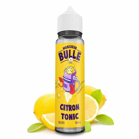Citron tonic 50ml - Monsieur Bulle by Liquideo