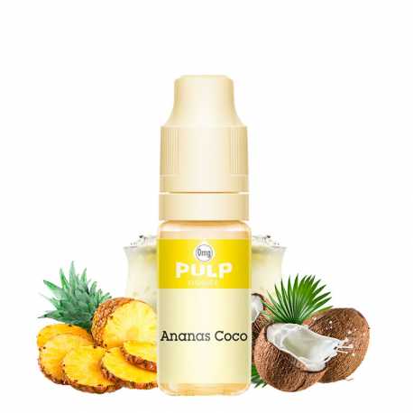 E-liquide L'Ananas Coco10ml - PULP