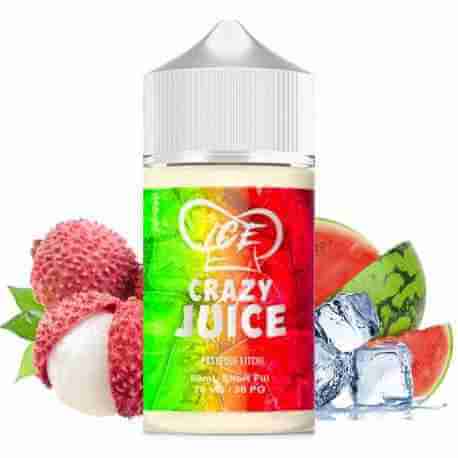Pastèque Litchi Ice 50ml - Crazy Juice