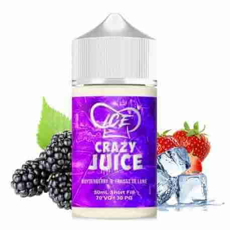 Boysenberry & Fraises de Lune Ice 50ml - Crazy Juice
