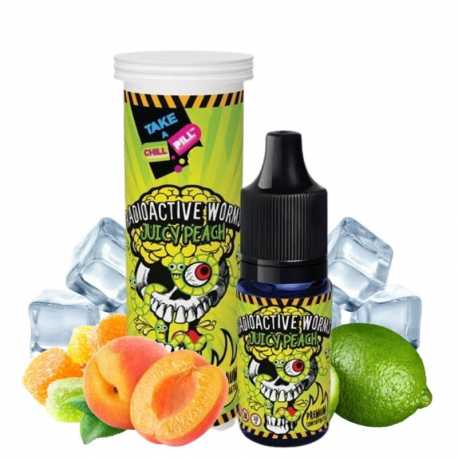 Concentré Radioactive Worms Juicy Peach Fresh Edition - Chill Pill