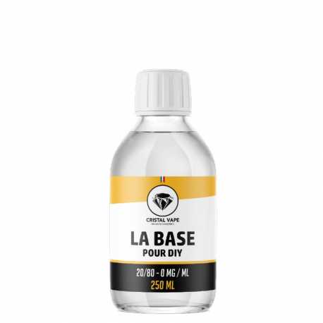 Base 20/80 250ml - Cristal Vape