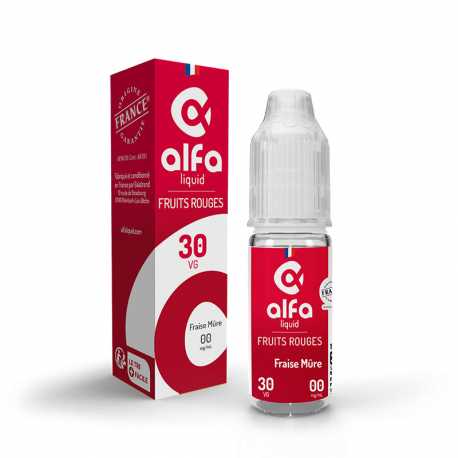 E-Liquid Strawberry Mature 10ml - Alfaliquid
