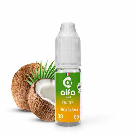 E-Liquid coconut 10ml - Alfaliquid