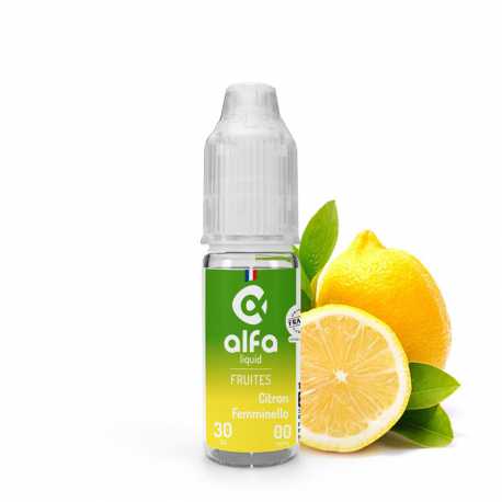 E-Liquid Lemon 10ml - Alfaliquid