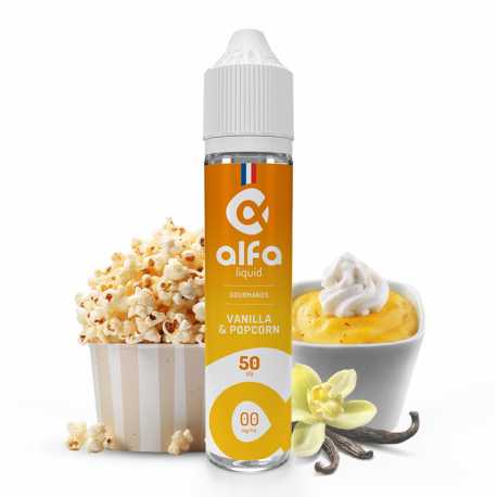 Vanilla & Popcorn 50ml - Alfaliquid