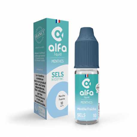 Menthe Fraîche Sel de nicotine - Alfaliquid