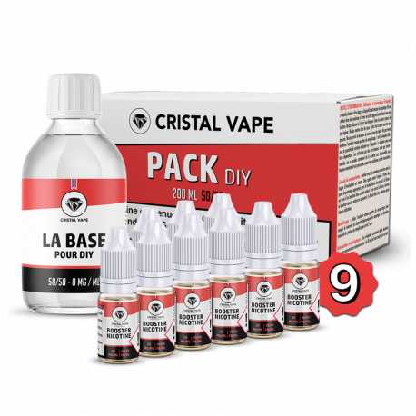 PACK DIY 200ml - Cristal Vape