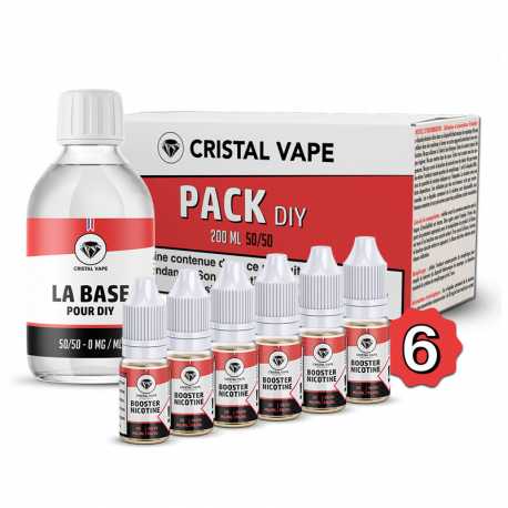 PACK DIY 200ml - Cristal Vape