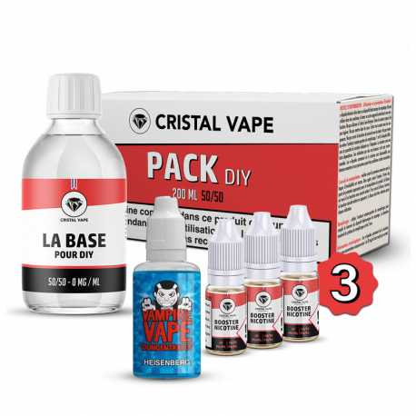 Pack DIY Heisenberg 230ml Vampire Vape