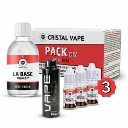 Pack DIY Projet Lenny 230ml Vape Or DIY