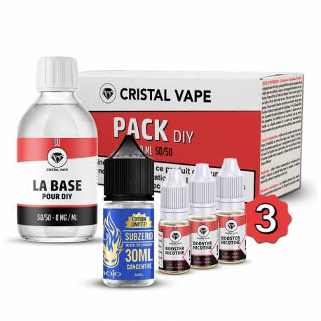 Pack DIY Subzero 230ml Halo