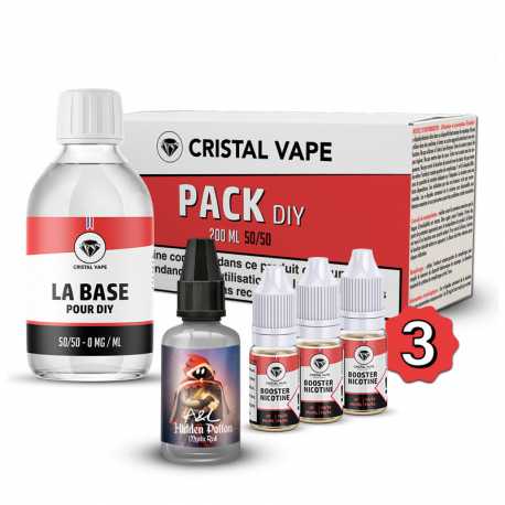 Pack DIY Mystic Red 230ml A&L Hidden Potion