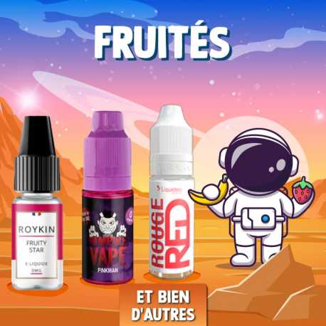 Pack découverte 10 Fruités 10ml