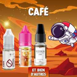 Pack découverte 10 Saveur Café 10ml