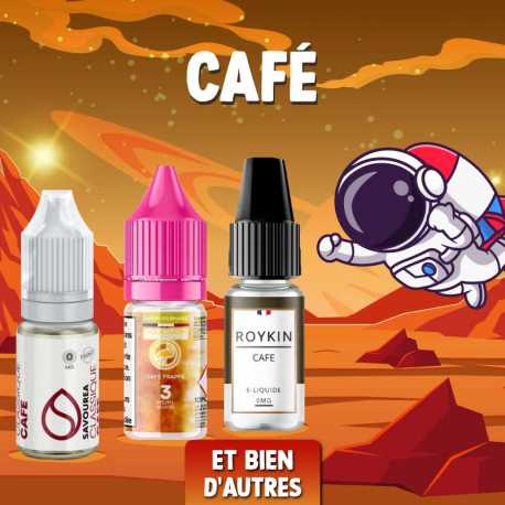 Pack découverte 10 Saveur Café 10ml