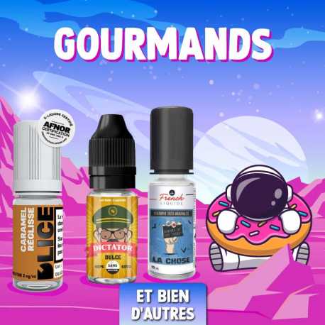 Pack découverte 10 Gourmands 10ml