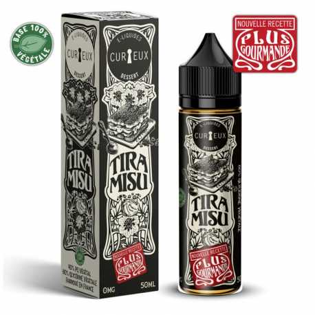 E-liquide Tiramisu 50ml - Curieux