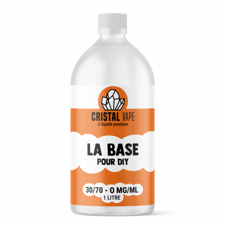 Base 30/70 1litre - Cristal vape
