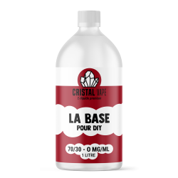 Base 70/30 1 litre - Cristal Vape