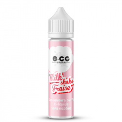Milkshake Fraise 50ml - E-CG