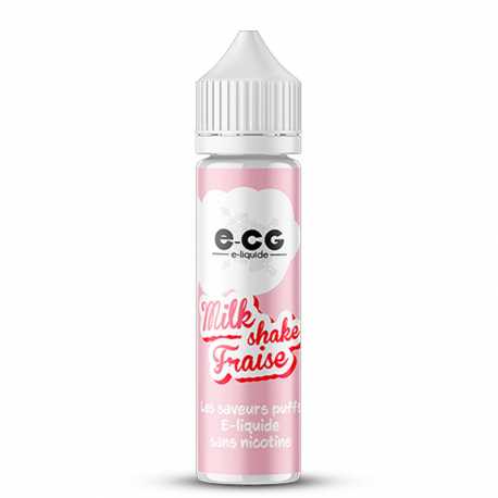 Milkshake Fraise 50ml - E-CG
