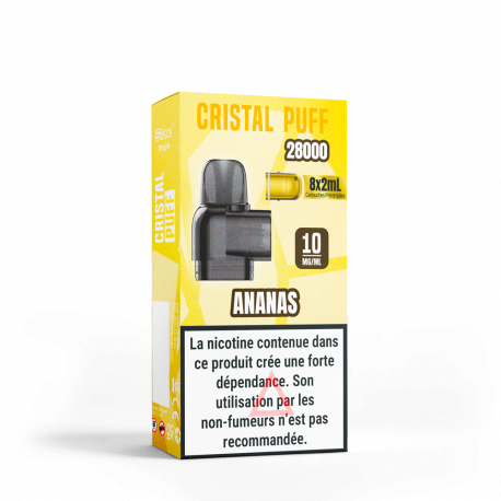 Cartouche Cristal Puff 28K (x8)