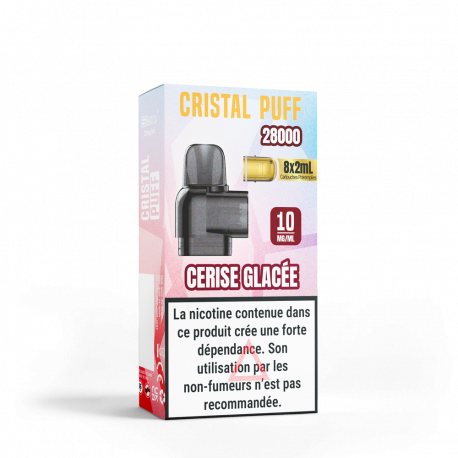Cartouche Cristal Puff 28K (x8)