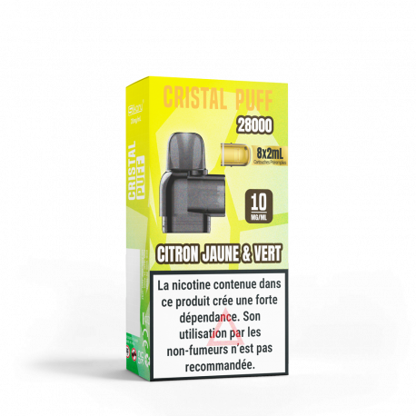 Cartouche Cristal Puff 28K (x8)