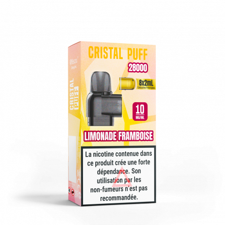 Cartouche Cristal Puff 28K (x8)