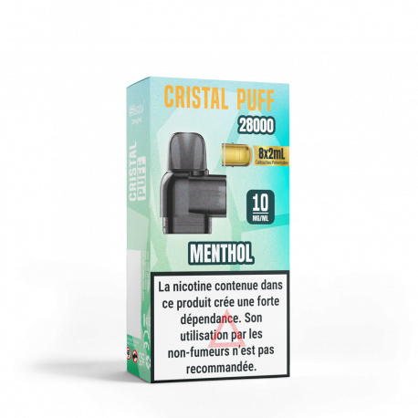 Cartouche Cristal Puff 28K (x8)