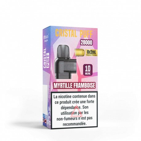 Cartouche Cristal Puff 28K (x8)