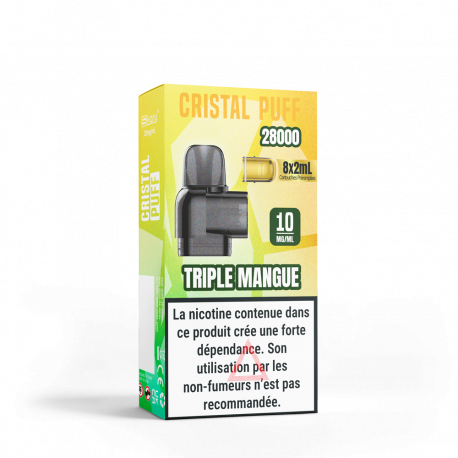 Cartouche Cristal Puff 28K (x8)