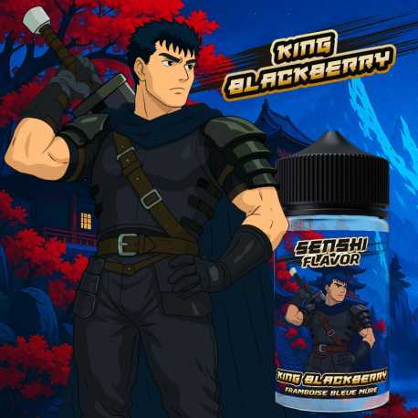 King Blackberry 50ml - Senshi Flavor