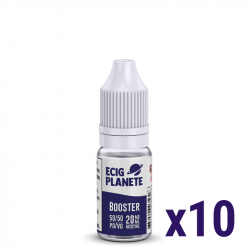 Pack 10 Boosters Ecigplanete 50/50