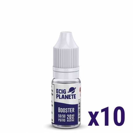 Pack 10 Boosters Ecigplanete 50/50