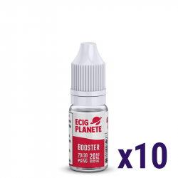 Pack 10 Boosters Ecigplanete 70/30