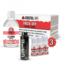 Pack DIY Projet Lenny 230ml Vape Or DIY