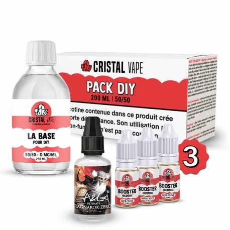 Pack DIY Ragnarok Zero 230ml A&L Ultimate