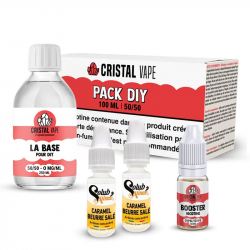 Pack DIY Caramel Beurre Salé 120ml - Solubarome