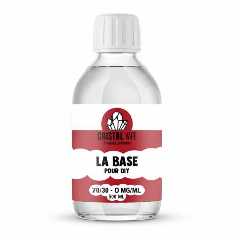 Base 70/30 500ml - Cristal vape