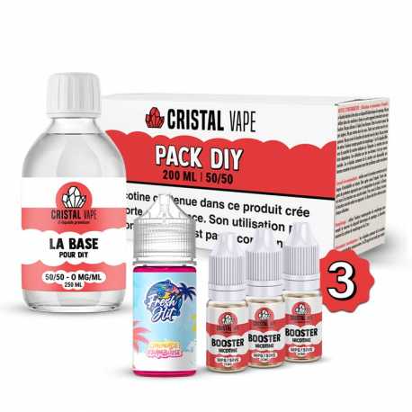 Pack DIY Limonade Framboise 230ml Fresh Hit