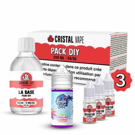 Pack DIY Kiwi Passion Goyave 230ml Fresh Hit