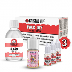 Pack DIY Pitaya Fraise Pastèque 230ml Biggy Bear