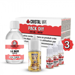 Pack DIY Creamy Vanilla Caramel 230ml Biggy Bear