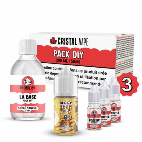 Pack DIY Creamy Vanilla Caramel 230ml Biggy Bear