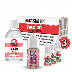 Pack DIY Cerise Framboise Frais 230ml Biggy Bear